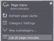 list-all-page-includes